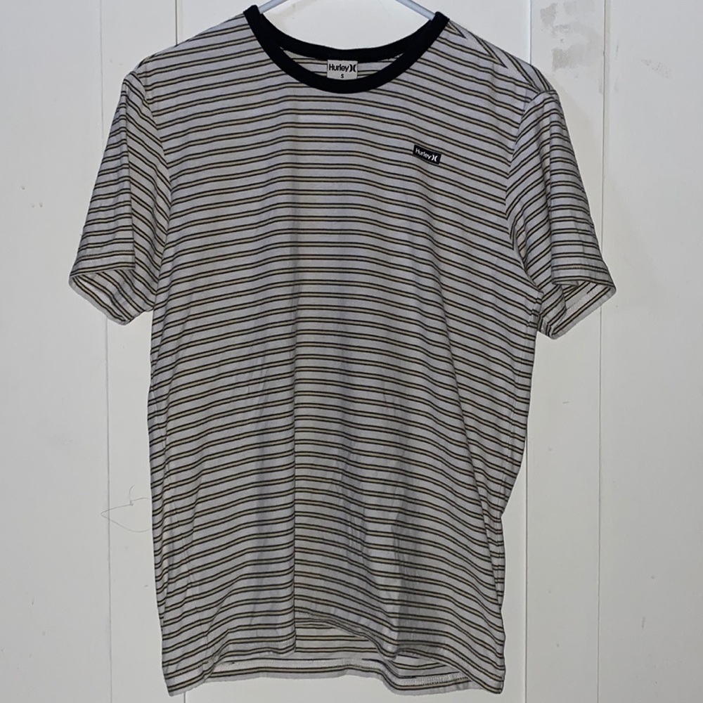 A Hurley striped shirt